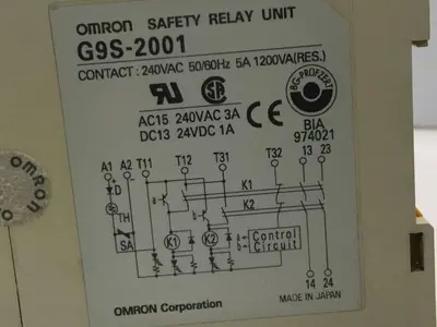 USED OMRON G9S-2001