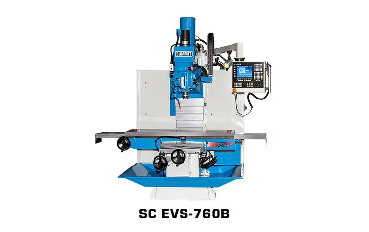 New | in-Stock SUMMIT EVS-760B CNC Bed Type Mills Georgia US | The Equipment Hub #1402408