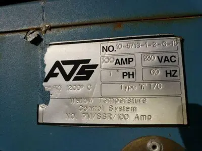 USED ATS LAB FURNACE
