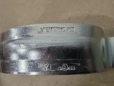 3" EMT 1-Hole Strap (Box of 75)