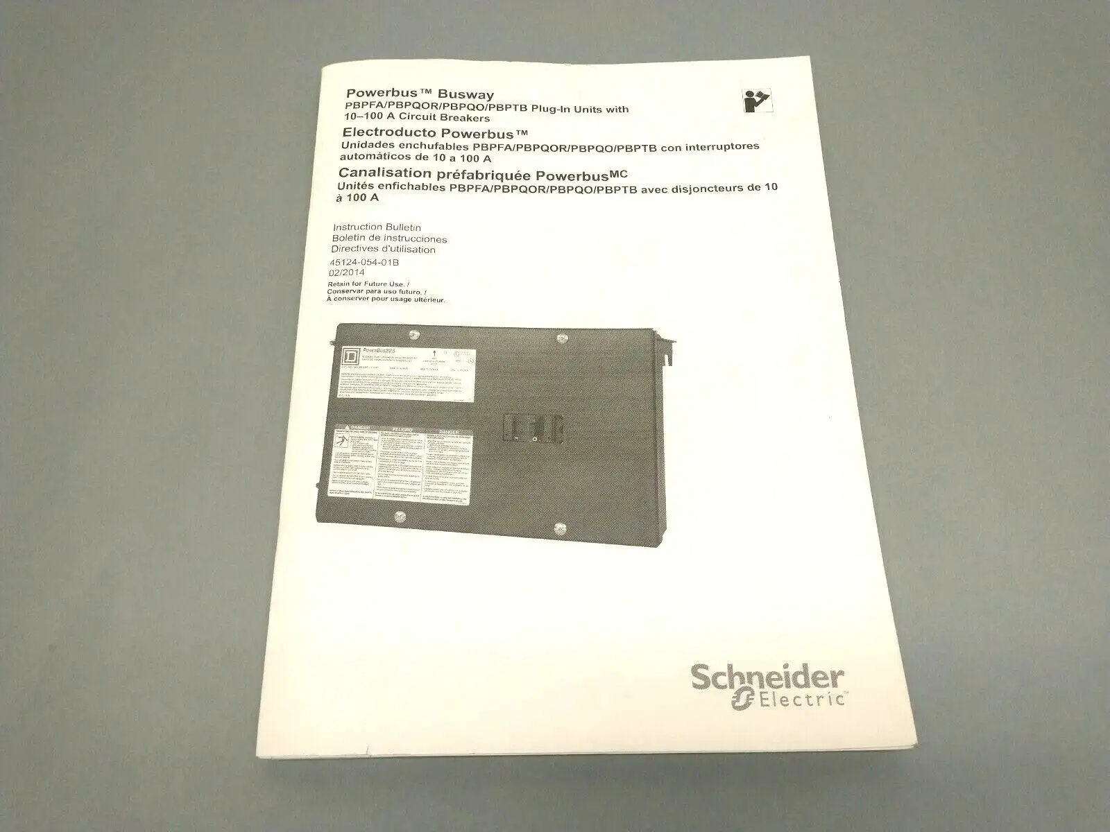 USED SCHNEIDER ELECTRIC POWERBUS BUSWAY PLUG-IN UNITS WITH 10–100 A CIRCUI
