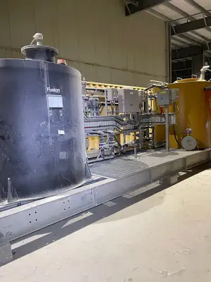 Potable & Hot Water Shower Skid