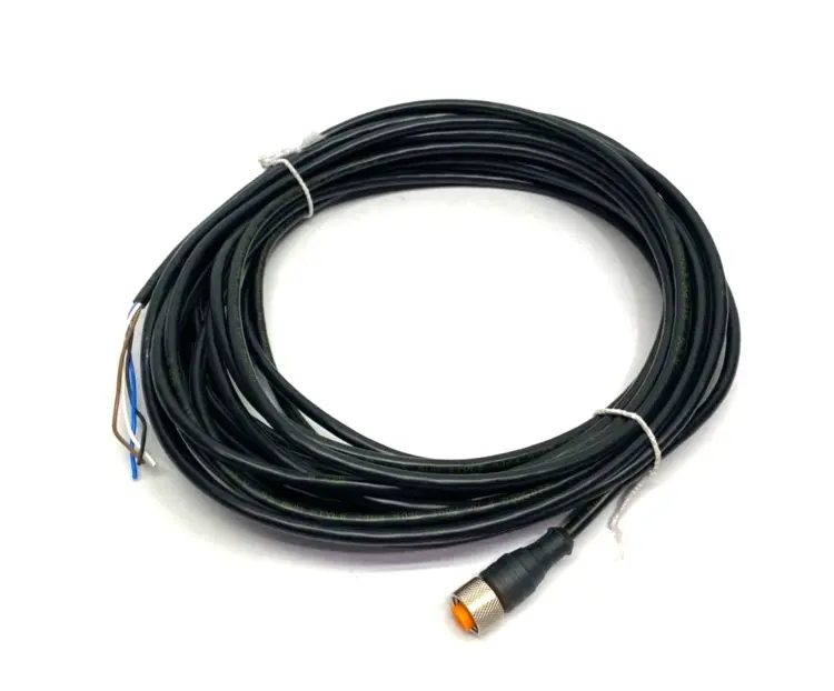 Used LUMBERG SINGLE ENDED CORDSET M12 STRAIGHT 8-PIN Cable & Wire | Maverick Industrial Sales #1102331