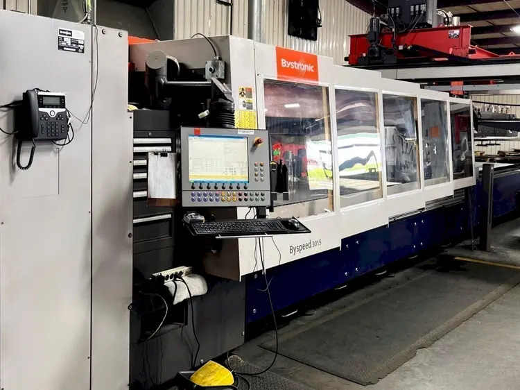 Used 2004 BYSTRONIC BYSPEED 3015 Laser Cutters Illinois US | Machine Factory Outlet #1263168