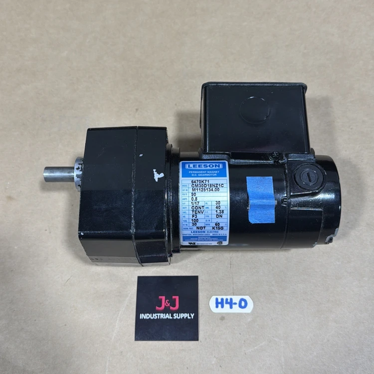 Used Leeson CM30D18NZ5C Motors (misc) | J&J Industrial Supply #543292