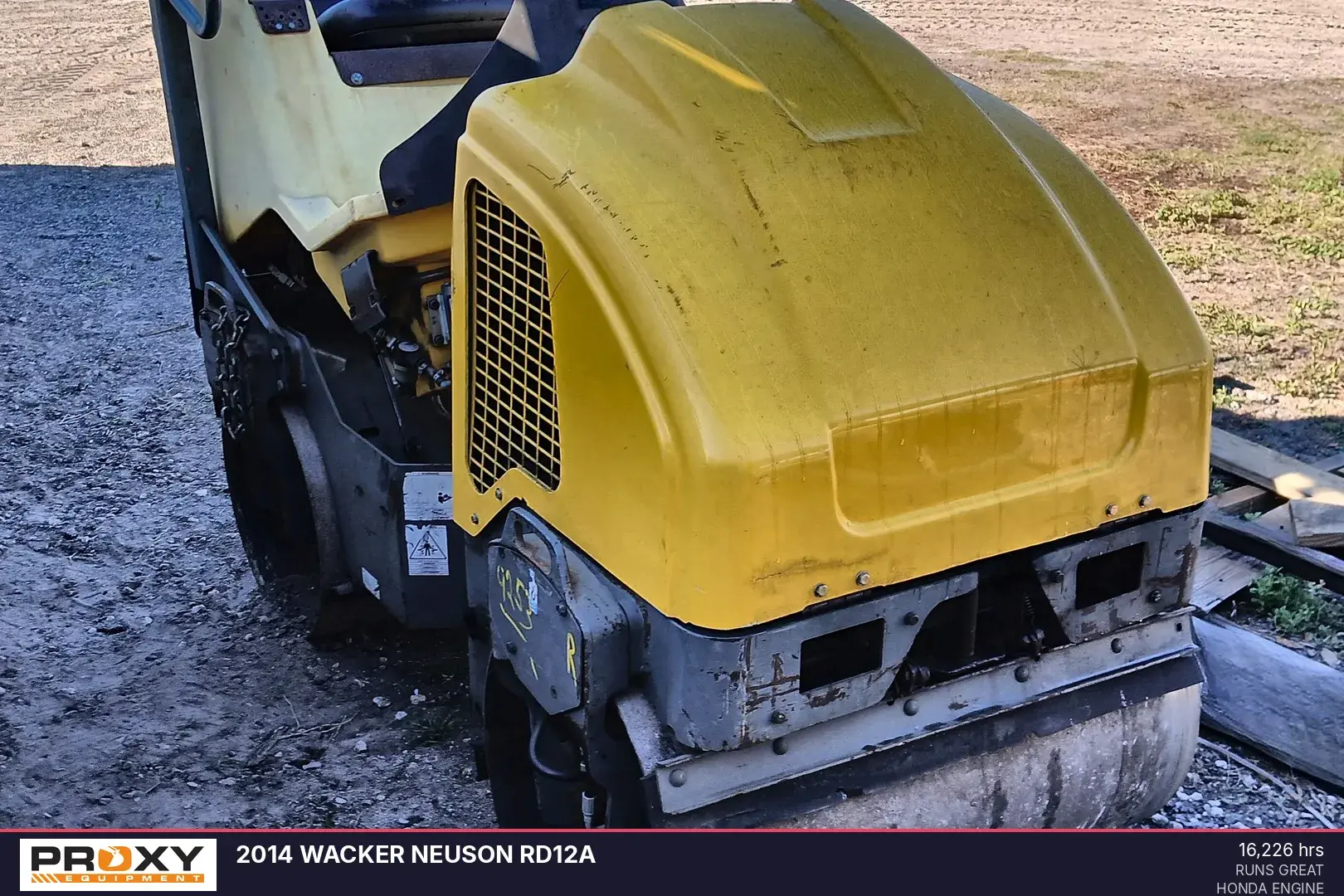 Used 2014 WACKER NEUSON RD12A Tandem Rollers Florida US | Proxy Equipment #1384923