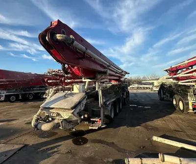 Used 2004 PUTZMEISTER BSF 58.20H Concrete Pumps Colorado US | Concrete Pump Depot #1394054