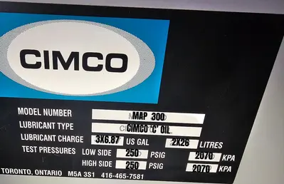 USED 2010 TOROMONT CIMCO C6-W08AHE