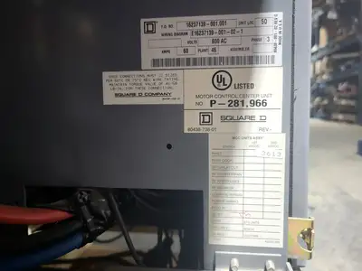 USED SQUARE D MODEL 6