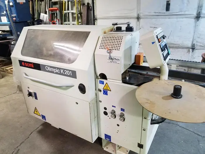 Used 2004 SCM / OLIMPIC K 201 HF A Edge Banders | John G Weber Co Inc #344483