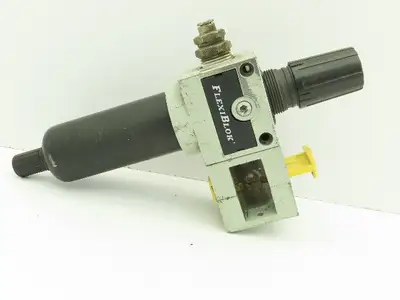 Numatic C22D-04M Pneumatic Coalescing Filter/Reg w/VS22-04 Shut-Off Valve .5"NPT