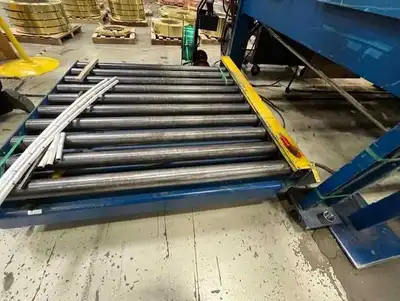 6,000# x 60" K&S Banding Line Stacker