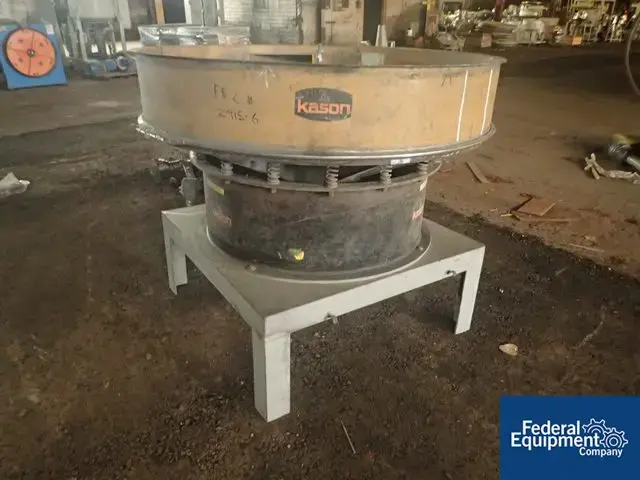 Used Kason 60" Kason Screen, 1 Deck, C/S Circular Screeners Ohio US | Federal Equipment Company #131363