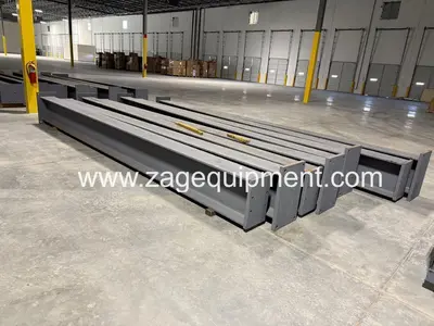 Overhead Bridge Crane, Dual Beam, 11/17 Ton Hoists, 40 ft. span
