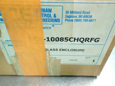 New | in-Stock SAGINAW CONTROL SCE10085CHQRFG Electrical Boxes Ohio US | HGR 24 #757628