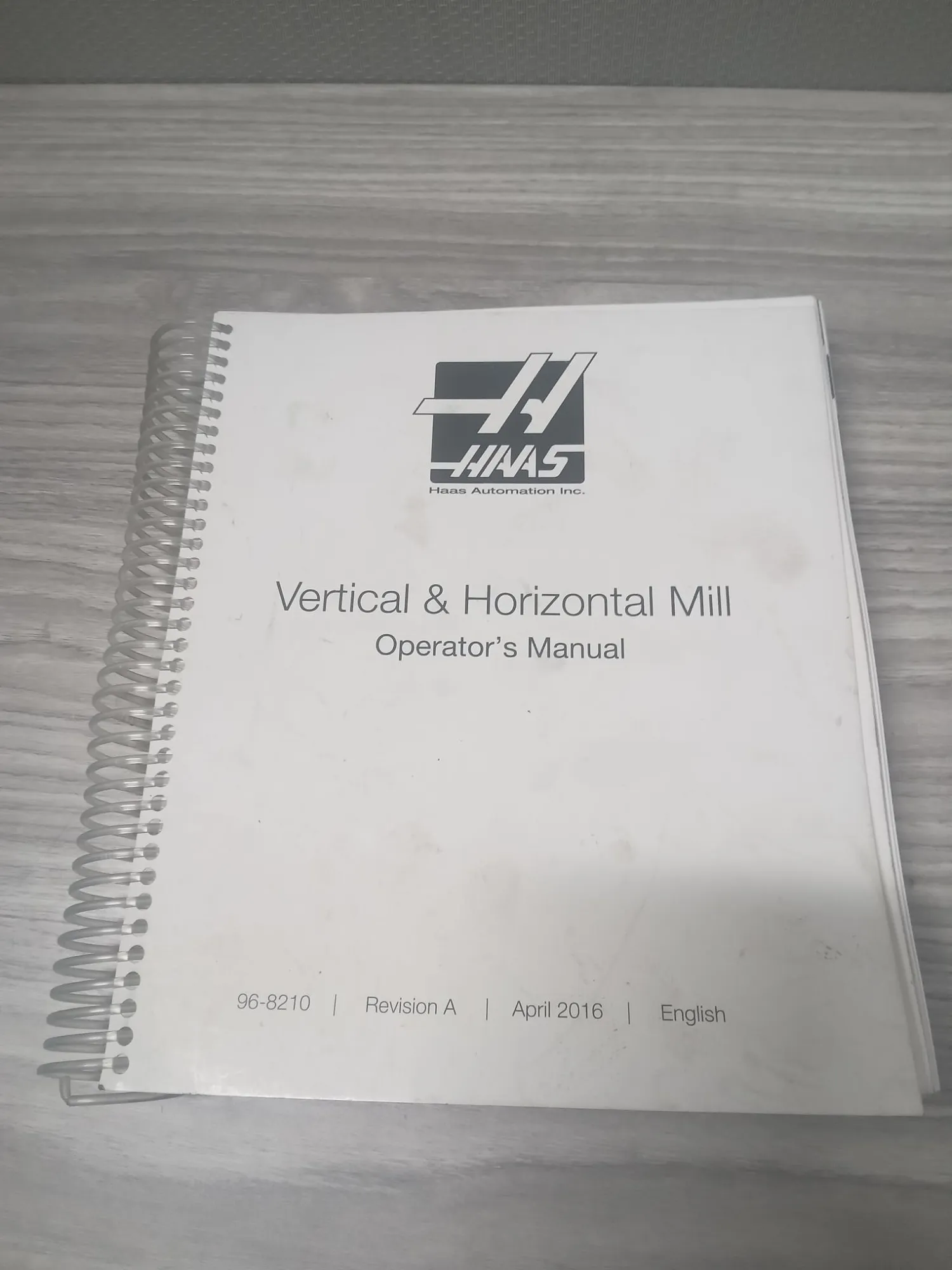 USED HAAS Vertical & Horizontal Mill
