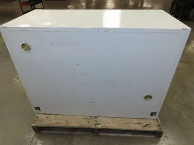 New England Lab 1512011 Insulated Solvent Cabinet 48x22x34" Fire Proof 100 Liter