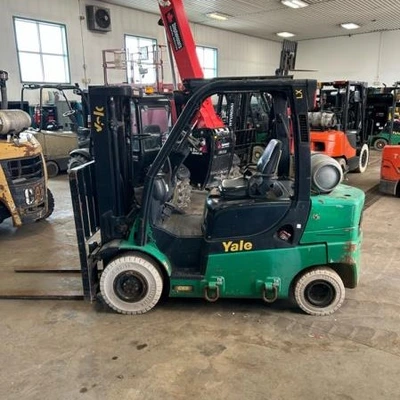 Used 2016 YALE GTP050LX Internal Combustion Forklifts: Pneumatic Tire Ontario CA | Leavitt Machinery #1443654