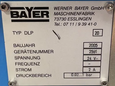 BAYER DLP20 Test & Measurement Equipment | ESS Industrial Equipment Sales (6)