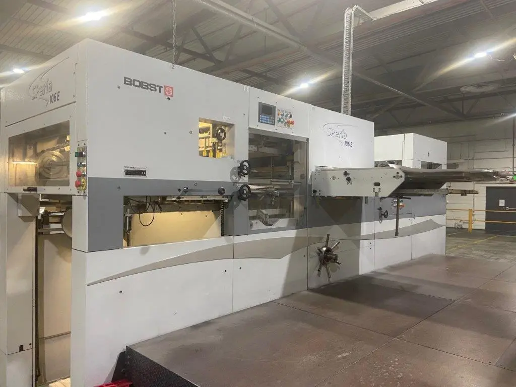USED BOBST Die Cutters – 102, 104, 105, 106 & Large-Format Packaging Systems