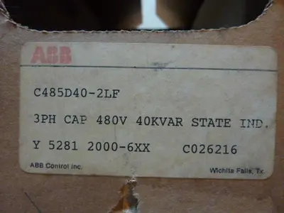NEW ABB C485D40-2LF