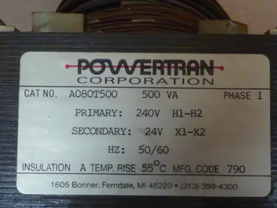 USED POWERTRAN A080T500
