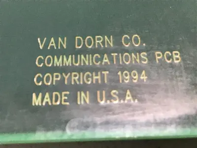 USED VAN DORN PC330-081 330-081