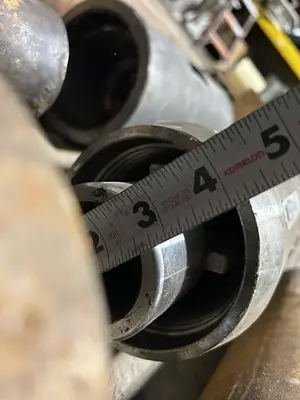 Used SCHRAMM 5001-4837 MATRIX 4.5" RC SUB ADAPTER Arbors & Adapters Pennsylvania US | East West Machinery & Drilling #1417463