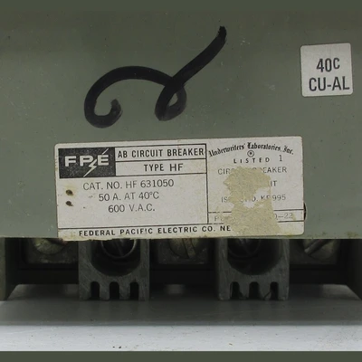 FPE HF 50 Amp Breaker