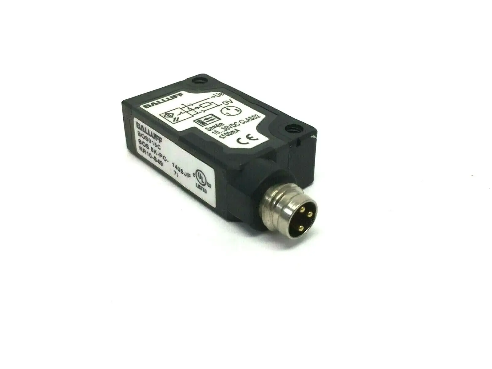 BOS 5K-PO-RR10-S49 | Balluff  Retroreflective Sensor BOS015C - Used