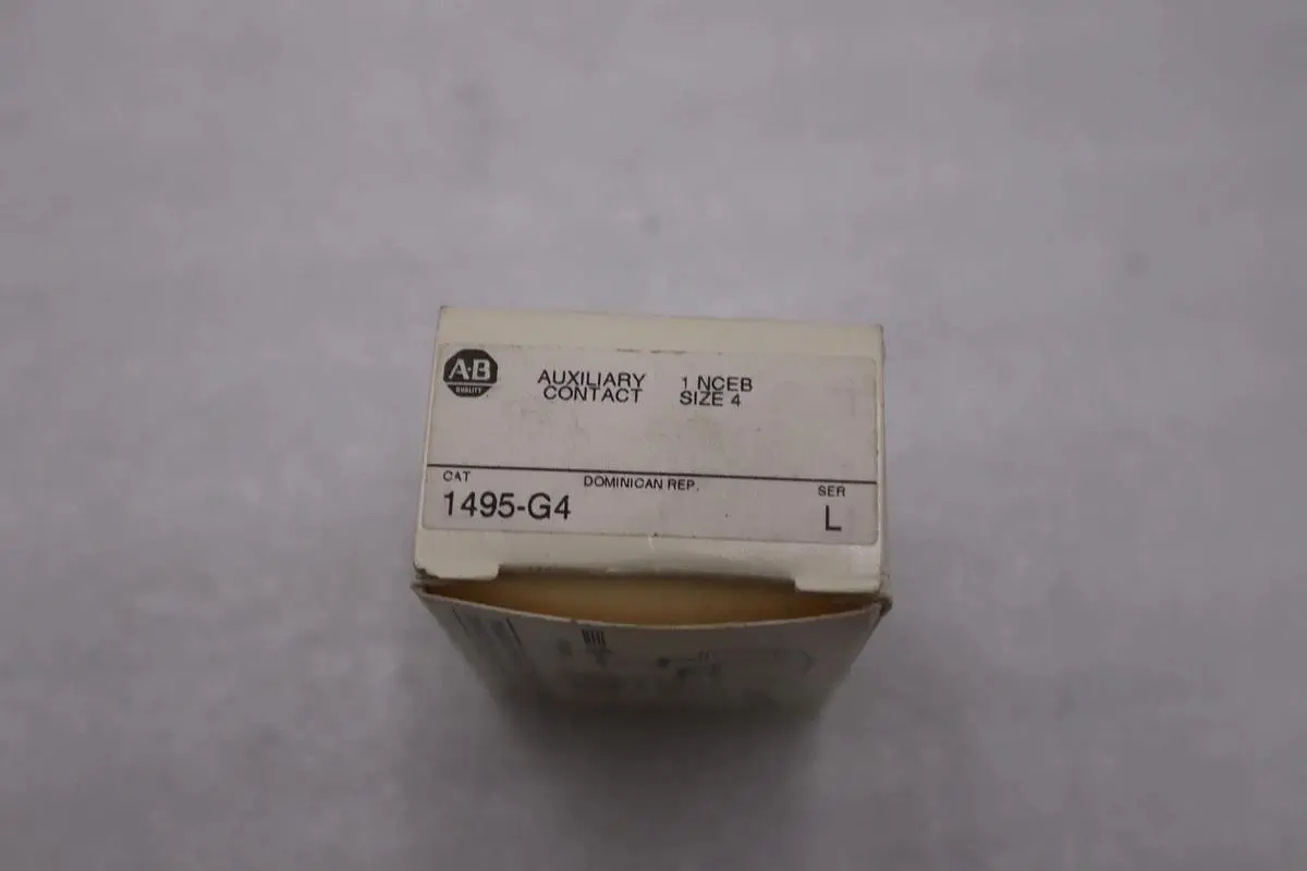 NEW AB Allen Bradley 1495-G4 Contact Early Break Series L STOCK H1673A
