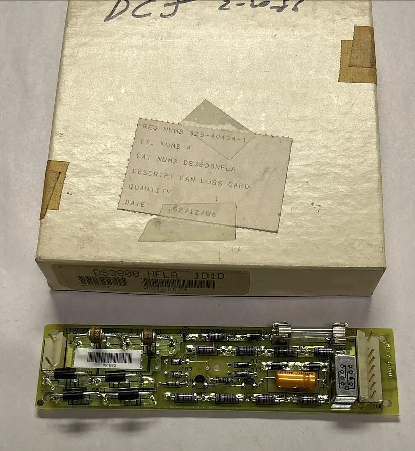New | in-Stock GE DS3800NFLA I/O Boards & Replacement Parts Ohio US | Surplus Asset Holdings #1225777