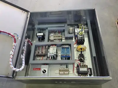 4HP, 600V Motor Starter Control Panel w/ 10A, 3-Pole Circuit Breaker CED63A010