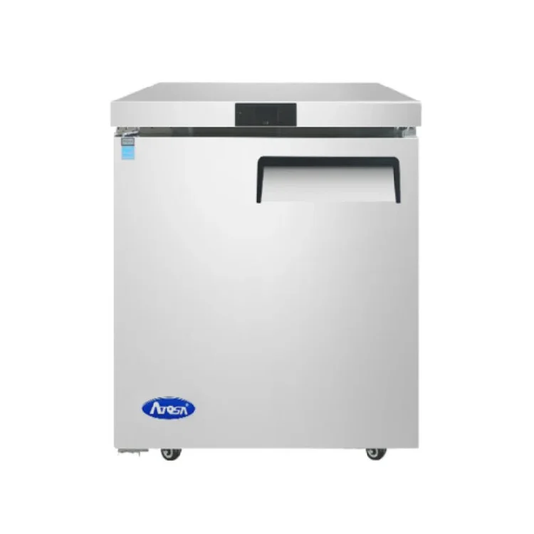 New | in-Stock Atosa New Atosa MGF8401GRL 27'' Undercounter Refrigerator Left Hinged Undercounter Refrigerators Illinois US | Falcon Restaurant Supply #1375431