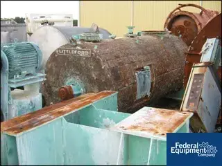 USED Lodige-Littleford 283 Cu Ft Littleford Mixer, Model FKM 8000D, C/S, JKT, Vacuum
