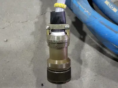 8 meters Cable FT1 90C 600V w/ Matchmate Blue Hose and Connectors