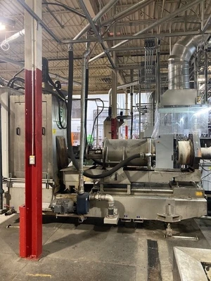 10/165mm Davis Standard Dual Dia. Pelletizing Line