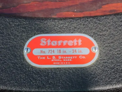 Used STARRETT 724 Micrometers Ohio US | HGR 24 #1229704