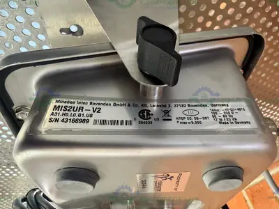 Used MINEBEA INTEC CAPS1U-20CC-LU STAINLESS STEEL SCALE 10X10 W/ MIS2UR-V2, 30 LBS Scales California US | Equipment Lab #1394834