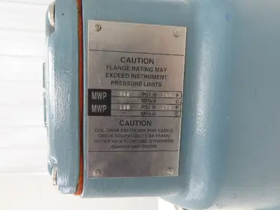 Foxboro 2891-SBBB-PPA-G Magnetic Flow Tube Meter 120V 1/2"Flanged 316L