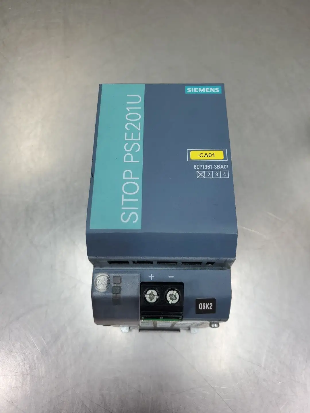 Siemens 6EP1961-3BA01 SITOP PSE201U Buffer Module, 24VDC. 4F-41