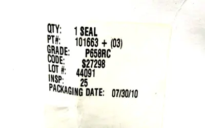 NEW SPX 101663+(03) SEAL 10166303