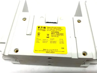 USED EATON BUSSMANN BUSSMANN SERIES FUSE HOLDER 1-POLE 110-225A CLASS CF FUSE