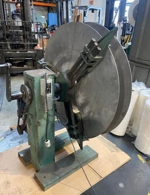 36” Durant Pre Feeder Coiler Uncoiler Single Phase Machine