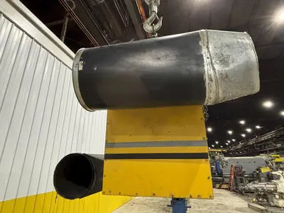 5 HP X 8 CARTRIDGE PLYMOVENT MODEL #MFA-01-E2 DUST COLLECTOR: STOCK #22305