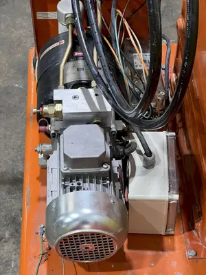 20" X 20" X 28" ORWAK  MODEL #5031-E HYDRAULIC VERTICAL COMPACTOR / BALER: STOCK #16758