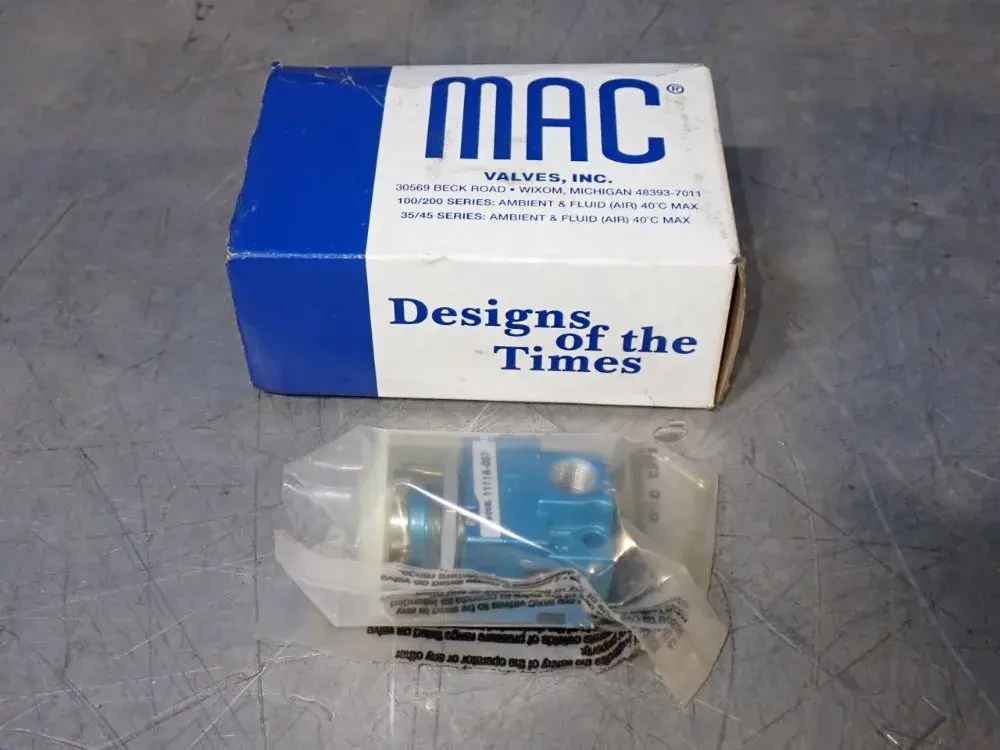 New | in-Stock MAC VALVES 1111A037 Pumps Ohio US | HGR 24 #1131522