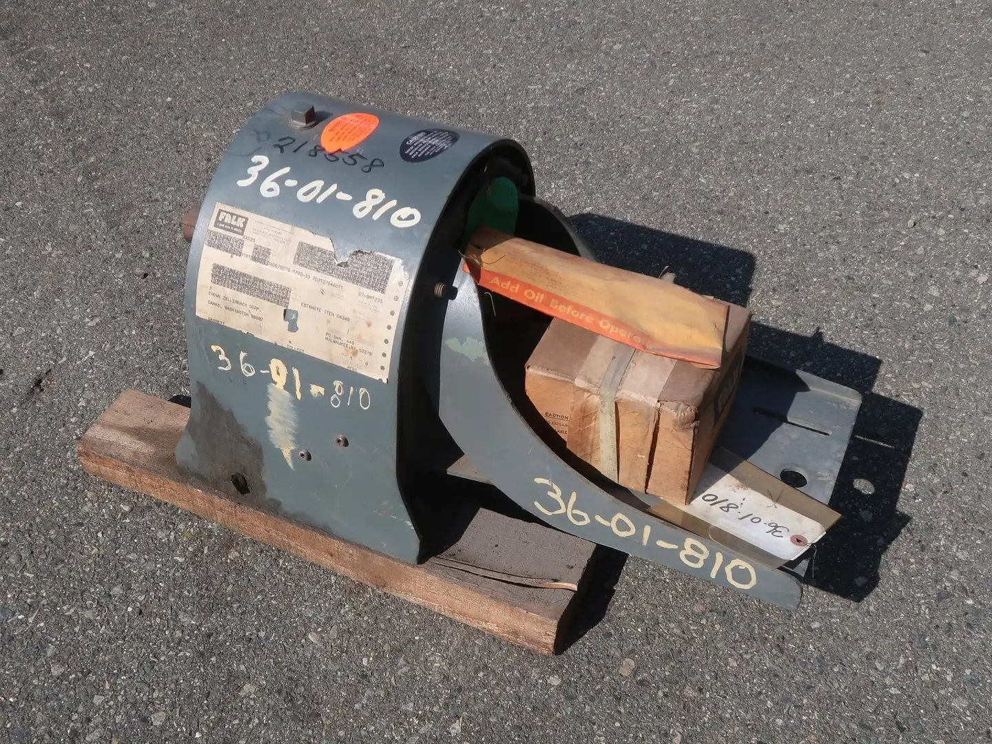 USED FALK 52-2F73-06A-71.87