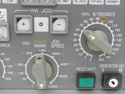 Okuma MPN7000M-S HMI Operator Interface Push Button Panel E0105-566-103-3