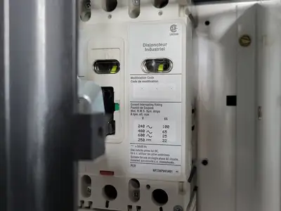 50A, 3 Pole, 600V Circuit Breaker HFD3050 Bucket for Freedom 2100 MCC Frame